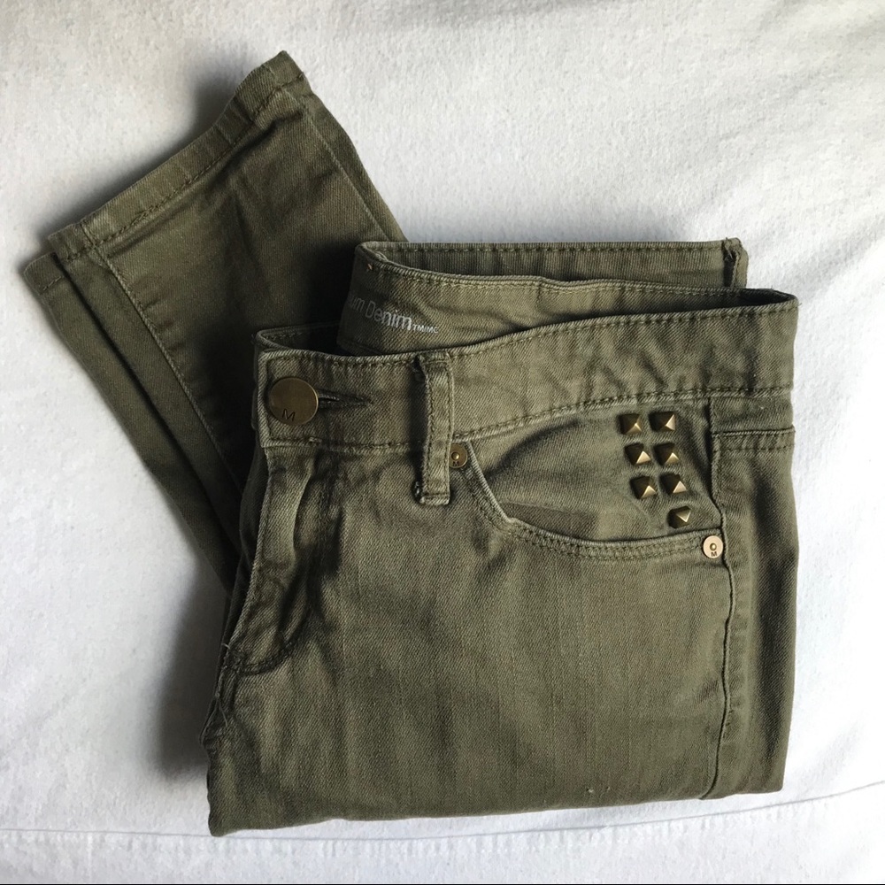Olive green Target Jeans